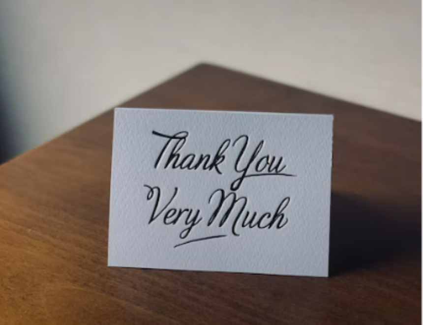 Thankyou Image