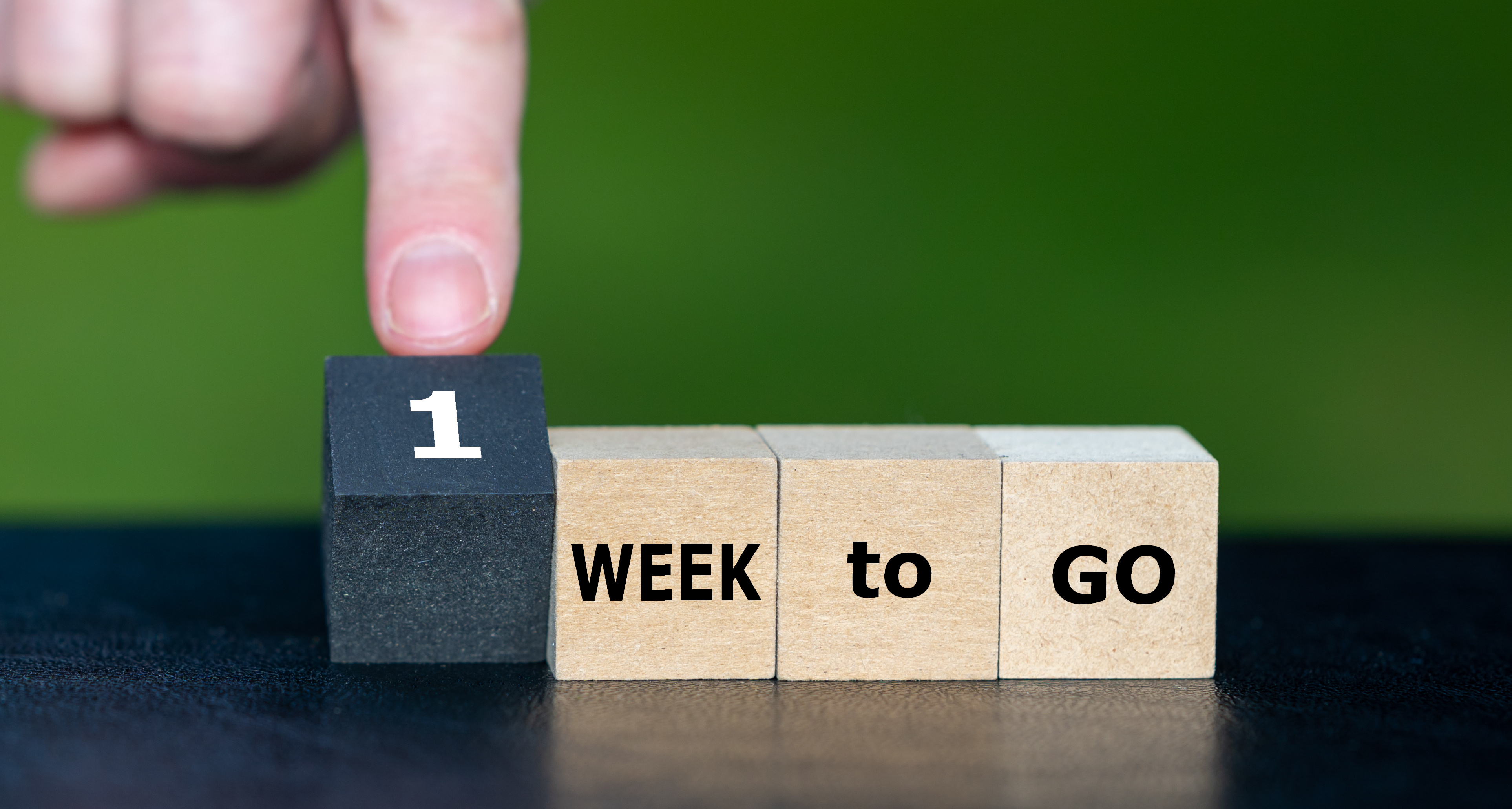 1 Week To Go