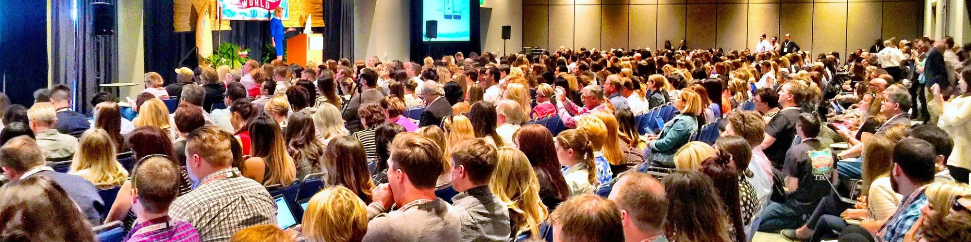 audience at a conference