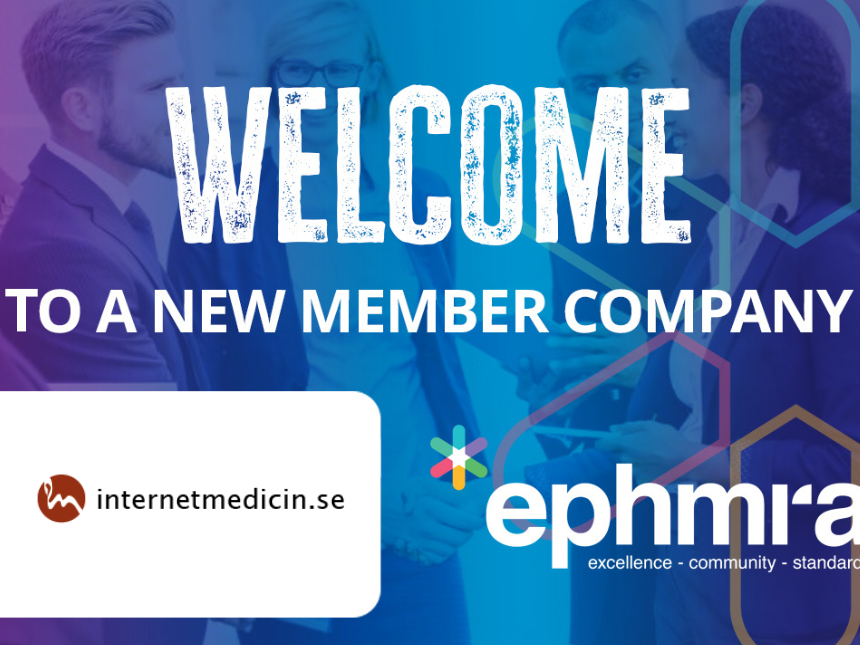Welcome to the EPHMRA community, Internetmedicin