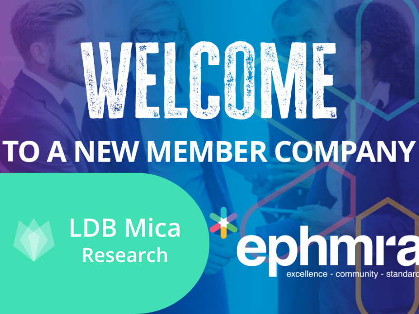 Welcome to the EPHMRA community, LDB MICA RESEARCH!