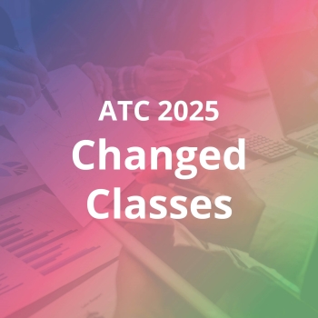 2025 ATC Changed Classes