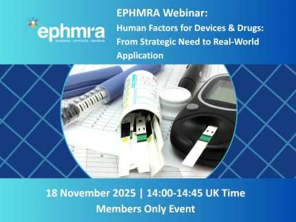 Human Factors for Devices & Drugs: From Strategic need to real world application.