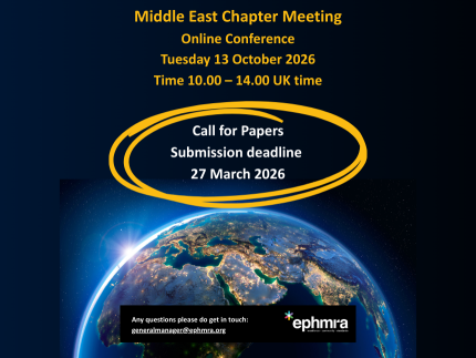 Middle East Chapter Meeting - Call for papers 