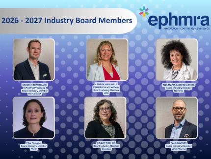 Introducing the 2026–2027 EPHMRA Industry Board Members.